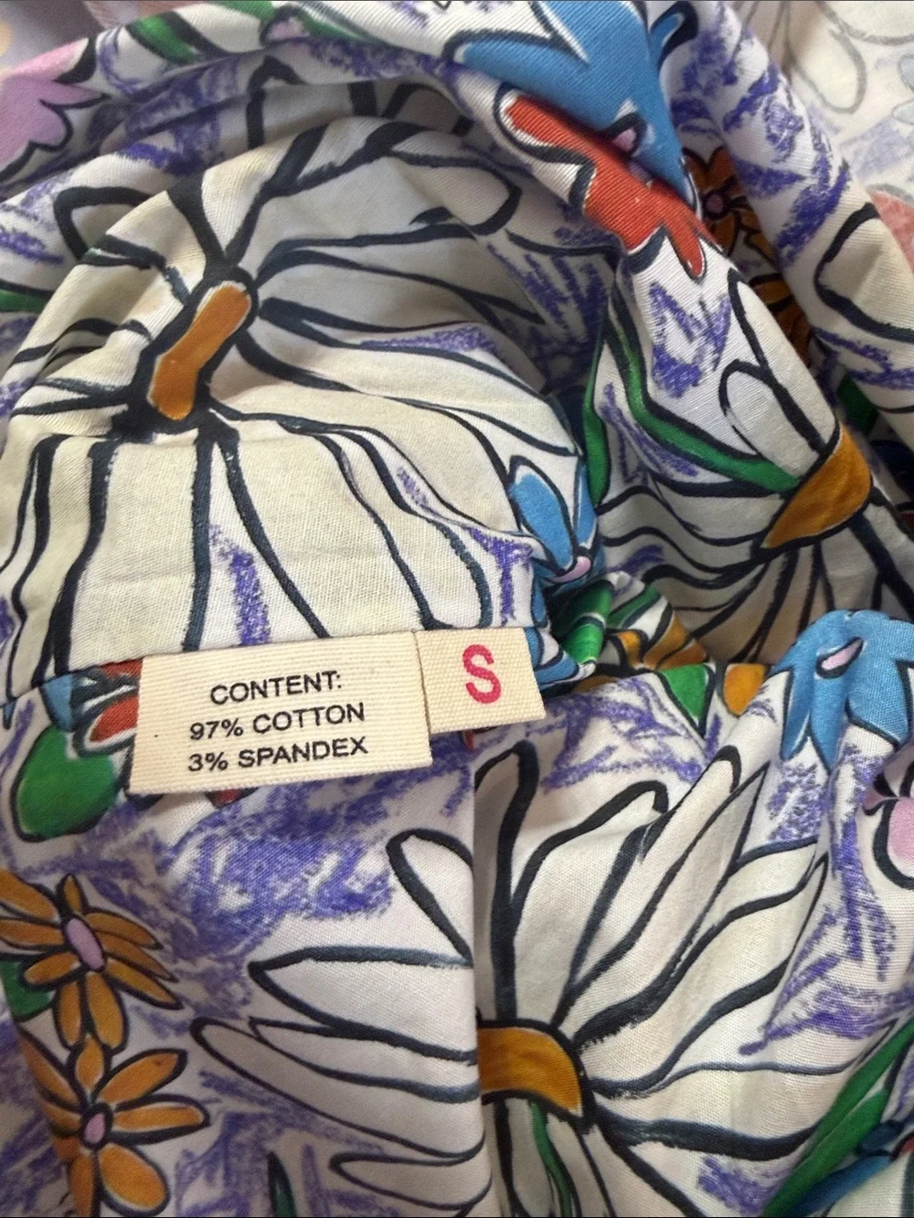 NWT Celia B Size Small Floral Ruffle Tiered Dress in Purple with Flowers - Picture 4 of 7